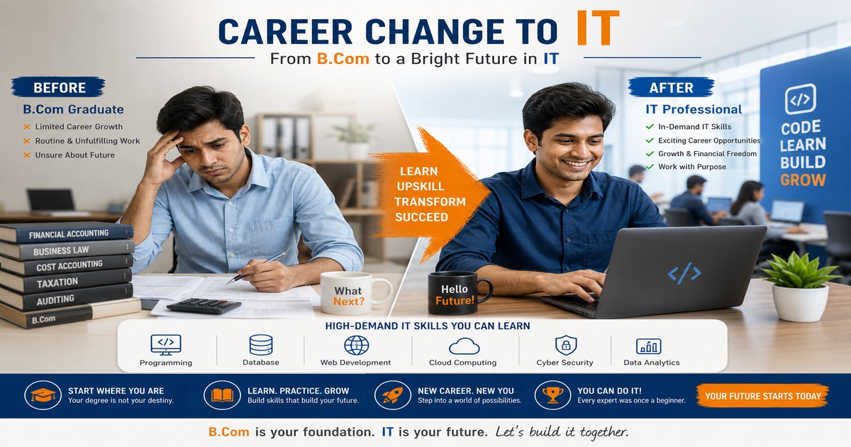 Career change to IT in Pondicherry — guide for non-IT graduates at Asmorix