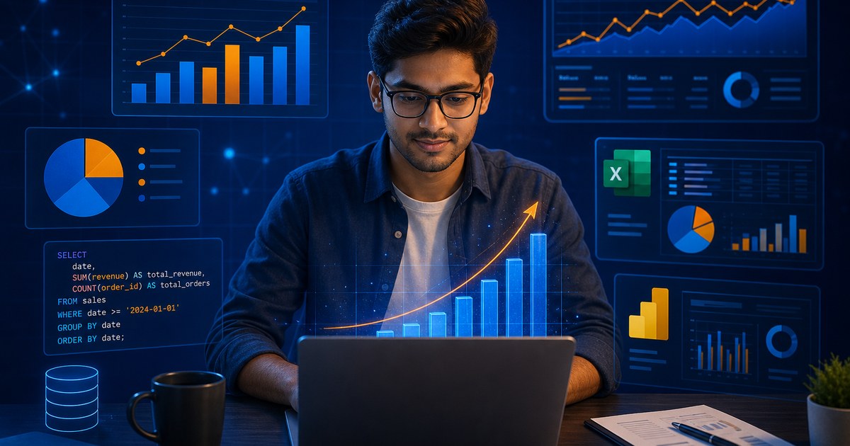 How to start a data analytics career without experience