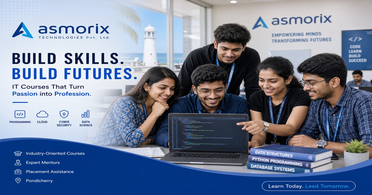 IT courses in Pondicherry — students choosing software training with placement support
