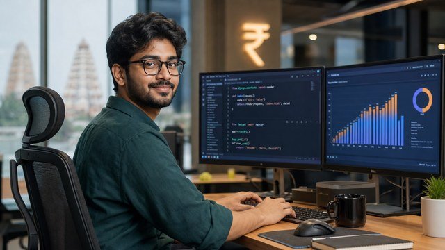 Python Developer salary India 2026 — fresher and experienced CTC guide